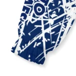 personalized toronto maple leafs brushstroke pattern blue windbreaker jacket best selling