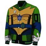 personalized toronto maple leafs turtle armor varsity jacket best selling
