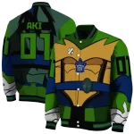 personalized toronto maple leafs turtle armor varsity jacket best selling