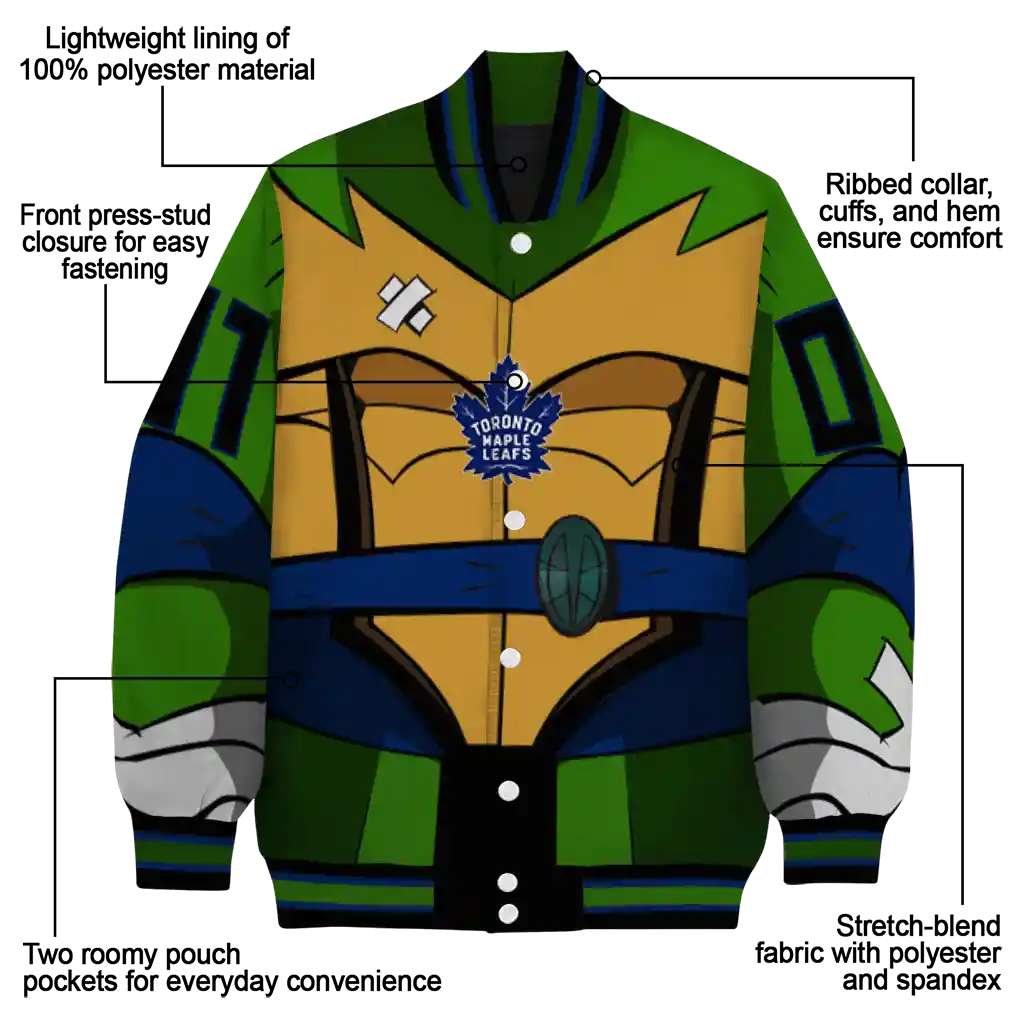 personalized toronto maple leafs turtle armor varsity jacket new arrival personalized toronto maple leafs turtle armor varsity jacket new arrival