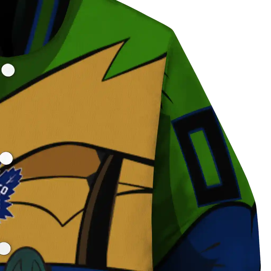 personalized toronto maple leafs turtle armor varsity jacket premium grade personalized toronto maple leafs turtle armor varsity jacket premium grade