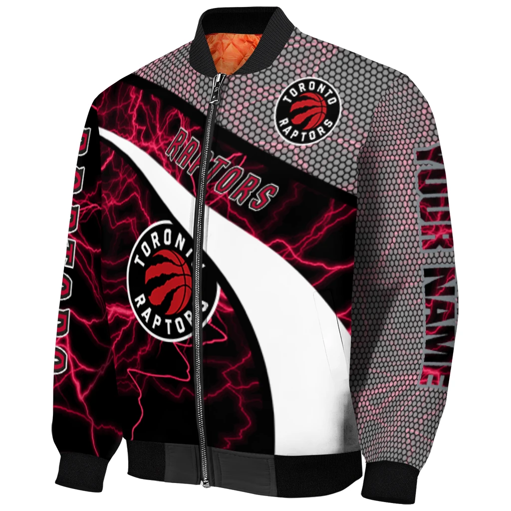 personalized toronto raptors electric flash red bomber jacket fashion forward personalized toronto raptors electric flash red bomber jacket fashion forward