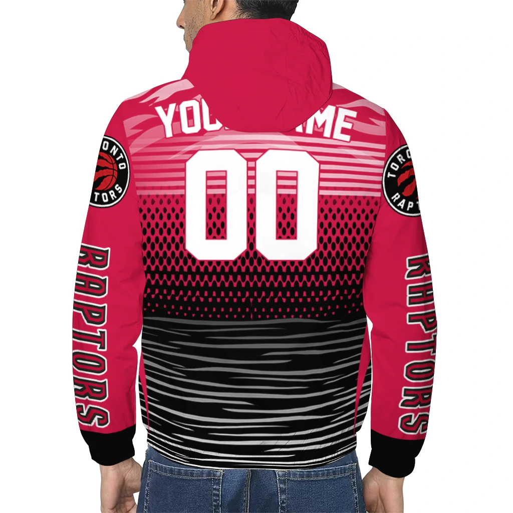 personalized toronto raptors pattern layers red windbreaker jacket trendy personalized toronto raptors pattern layers red windbreaker jacket trendy