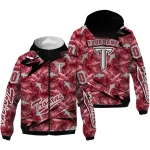 personalized troy trojans shark art red windbreaker jacket best selling