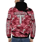 personalized troy trojans shark art red windbreaker jacket best selling