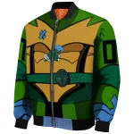personalized tulane green wave turtle armor bomber jacket best selling