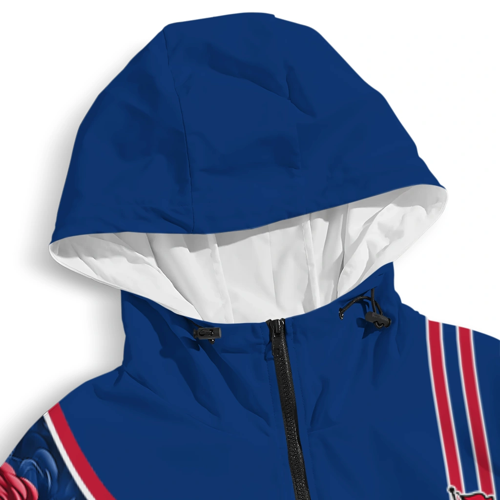 personalized tulsa golden hurricane football micky mouse blue windbreaker jacket premium grade personalized tulsa golden hurricane football micky mouse blue windbreaker jacket premium grade