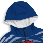 personalized tulsa golden hurricane pattern layers blue windbreaker jacket best selling