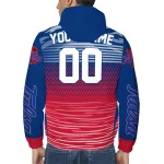 personalized tulsa golden hurricane pattern layers blue windbreaker jacket best selling