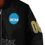 personalized ucf knights claw shred black bomber jacket best selling