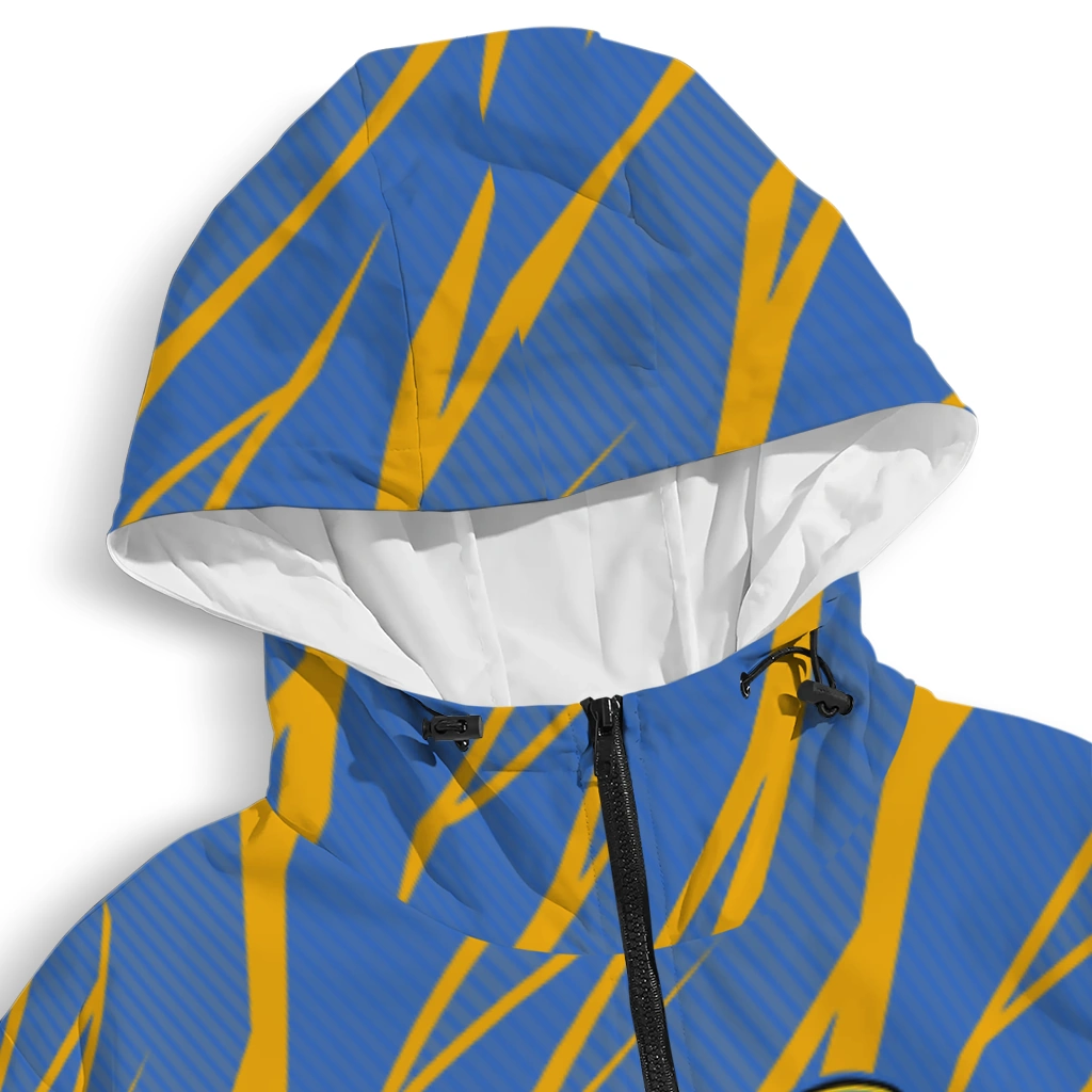 personalized ucla bruins abstract streaks blue windbreaker jacket premium grade personalized ucla bruins abstract streaks blue windbreaker jacket premium grade