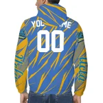personalized ucla bruins abstract streaks blue windbreaker jacket best selling