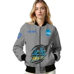 personalized ucla bruins feral slash grey bomber jacket best selling