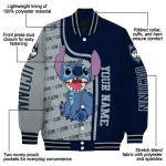 personalized uconn huskies stitch laughing blue varsity jacket best selling