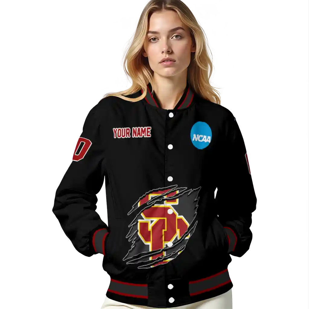 personalized usc trojans claw shred black varsity jacket latest model personalized usc trojans claw shred black varsity jacket latest model