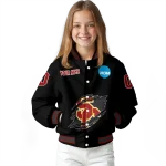personalized usc trojans claw shred black varsity jacket best selling
