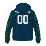 personalized utah jazz abstract streaks navy windbreaker jacket best selling