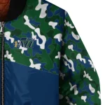 personalized utah jazz camouflage style navy bomber jacket best selling