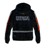 personalized utsa roadrunners shards cluster orange windbreaker jacket best selling
