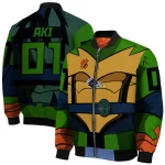 personalized utsa roadrunners turtle armor bomber jacket best selling