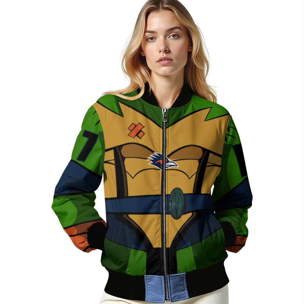 personalized utsa roadrunners turtle armor bomber jacket latest model personalized utsa roadrunners turtle armor bomber jacket latest model