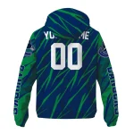 personalized vancouver canucks abstract streaks blue windbreaker jacket best selling