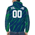 personalized vancouver canucks abstract streaks blue windbreaker jacket best selling