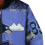 personalized vancouver canucks mario blocks blue black bomber jacket best selling
