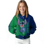 personalized vancouver canucks stitch laughing blue varsity jacket best selling