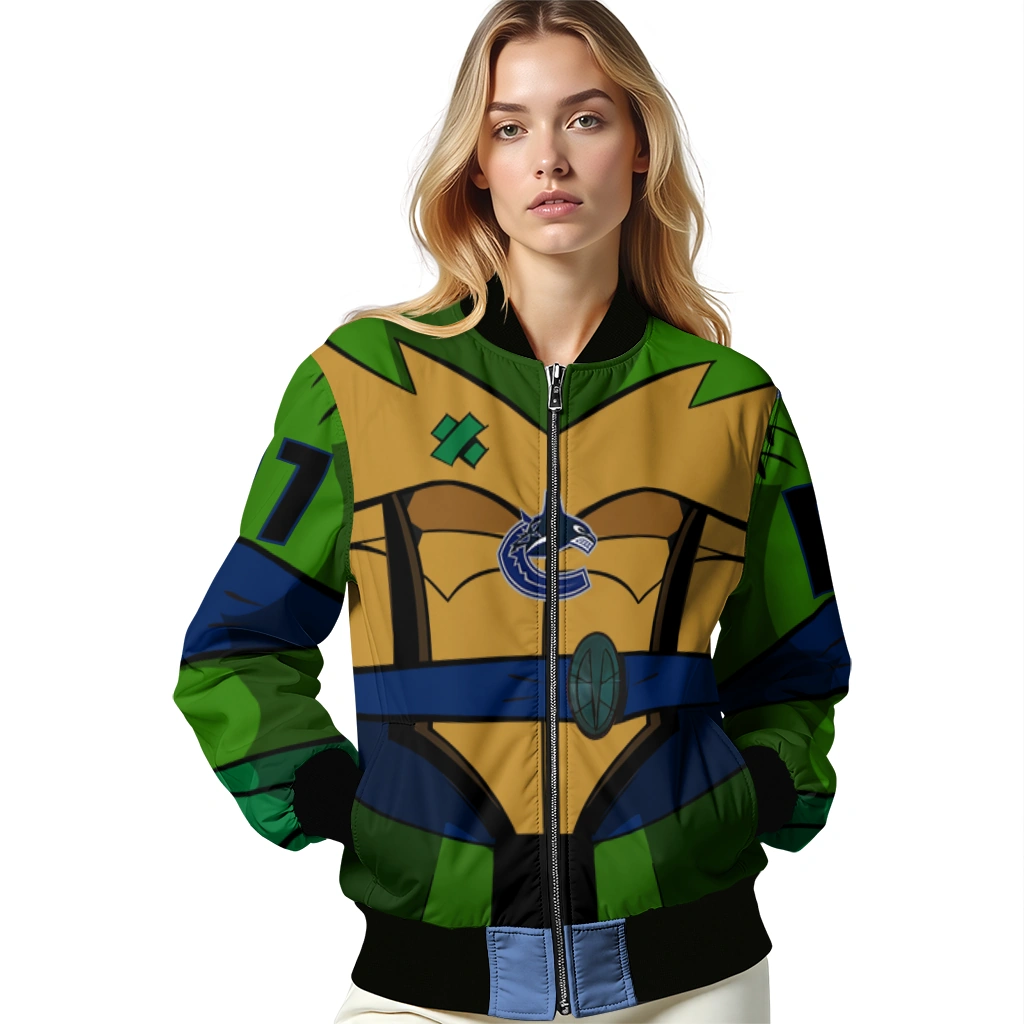 personalized vancouver canucks turtle armor bomber jacket latest model personalized vancouver canucks turtle armor bomber jacket latest model
