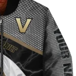 personalized vanderbilt commodores electric flash black bomber jacket best selling