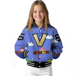 personalized vanderbilt commodores mario blocks blue black varsity jacket best selling