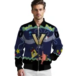 personalized vanderbilt commodores spongebob playtime black blue bomber jacket best selling
