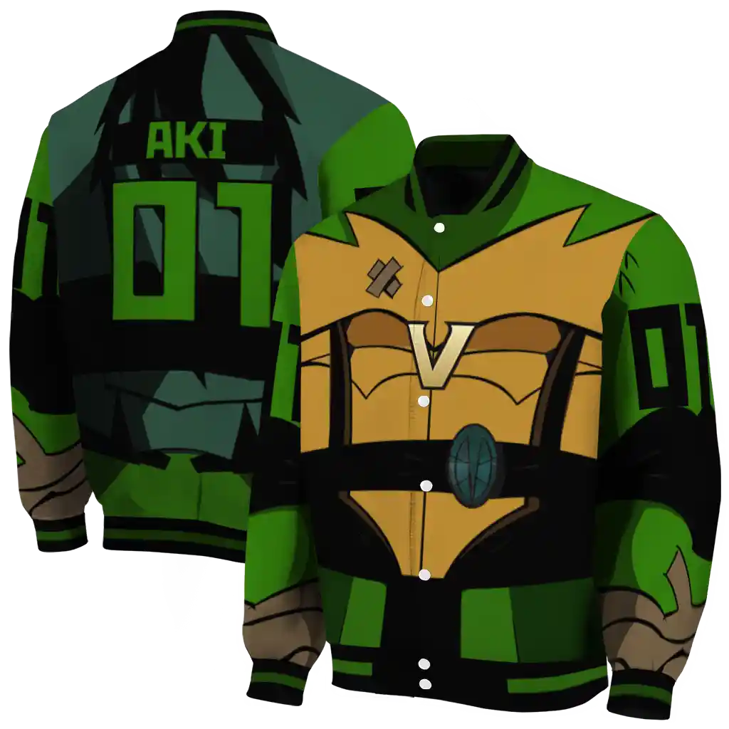 personalized vanderbilt commodores turtle armor varsity jacket fashion forward personalized vanderbilt commodores turtle armor varsity jacket fashion forward