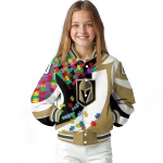 personalized vegas golden knights stars and stripes slashes tan varsity jacket best selling