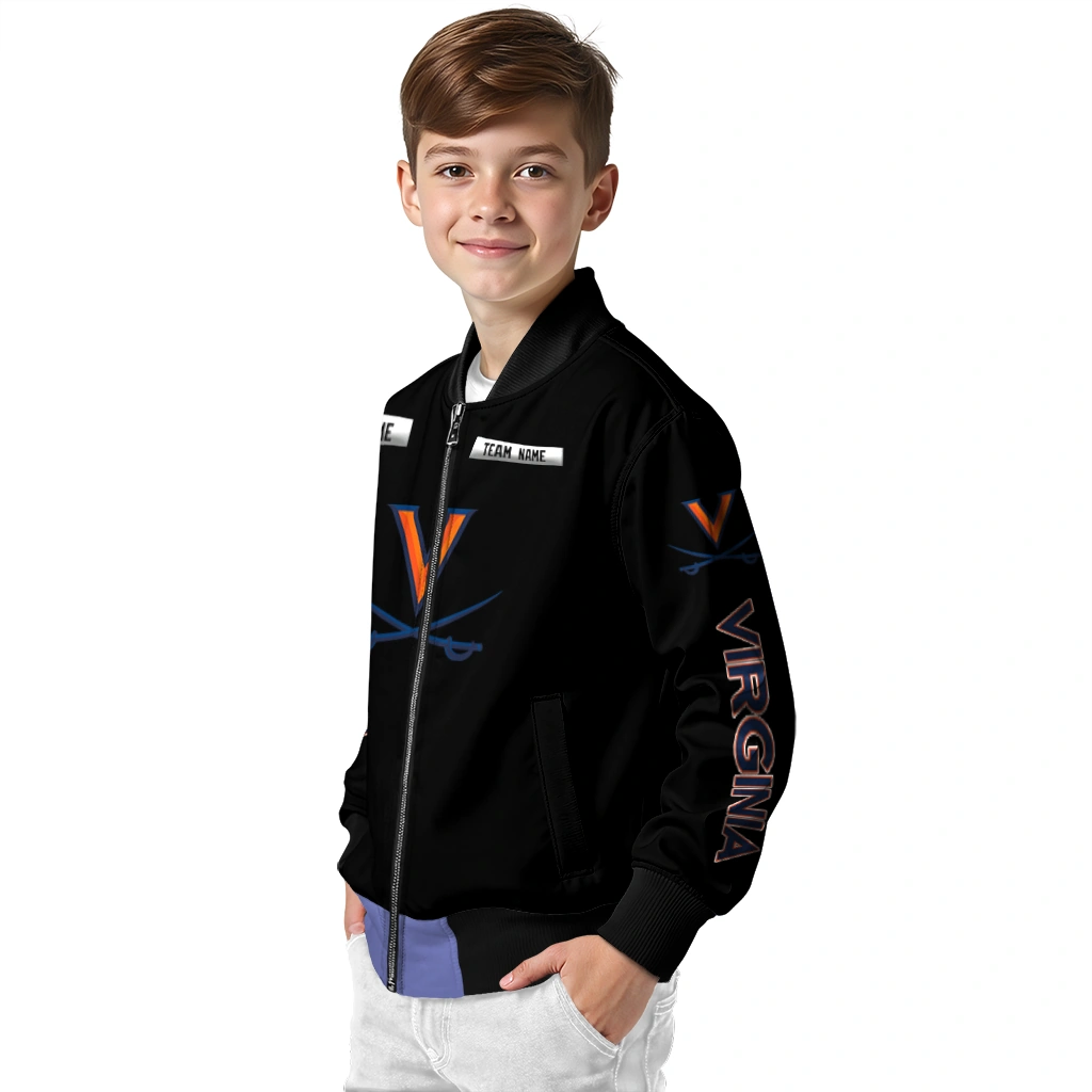 personalized virginia cavaliers american flag skull black bomber jacket trendy personalized virginia cavaliers american flag skull black bomber jacket trendy