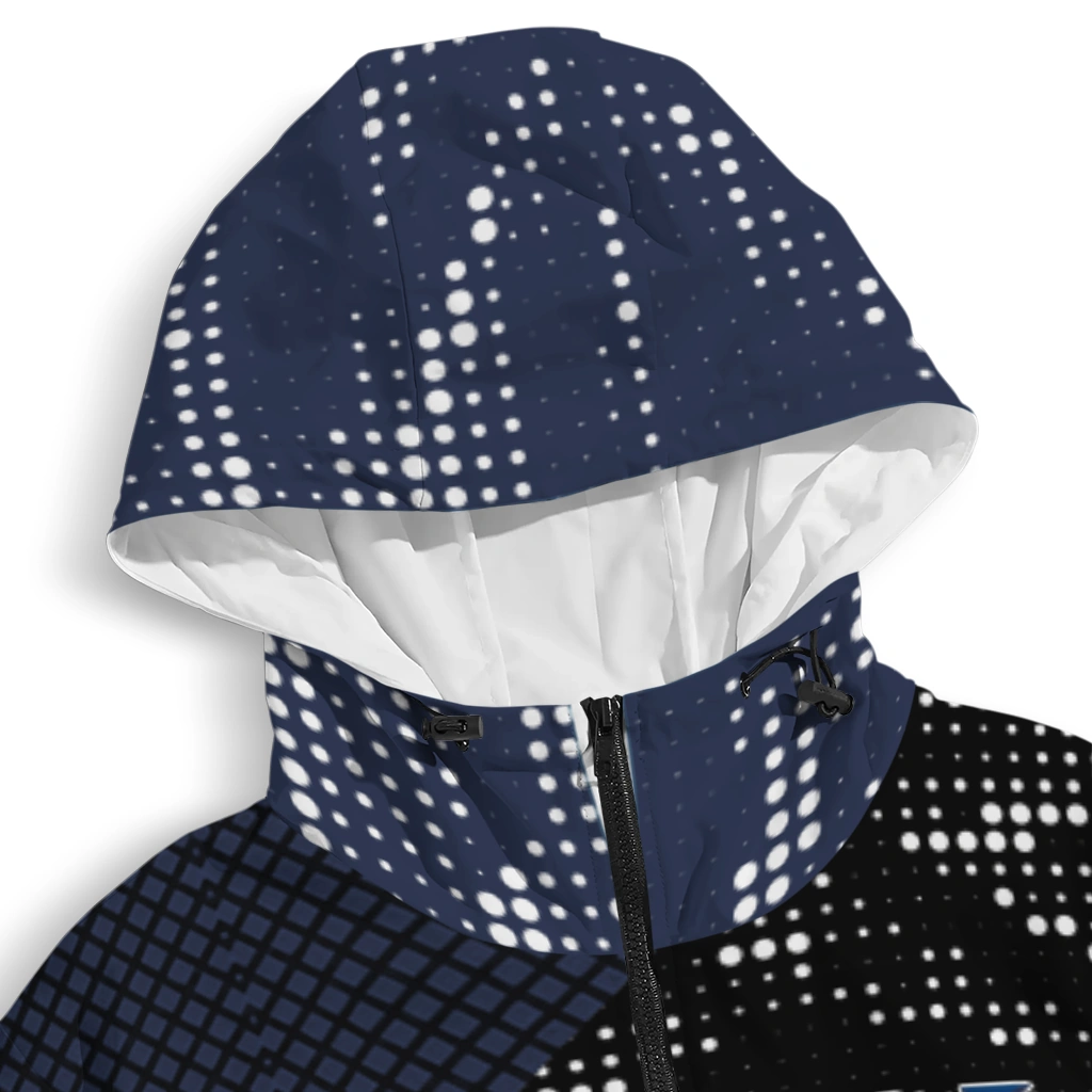 personalized virginia cavaliers arrow matrix blue black windbreaker jacket premium grade personalized virginia cavaliers arrow matrix blue black windbreaker jacket premium grade