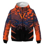 personalized virginia cavaliers brick motion blue black windbreaker jacket best selling