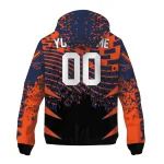 personalized virginia cavaliers brick motion blue black windbreaker jacket best selling