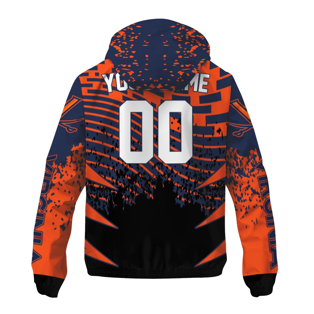 personalized virginia cavaliers brick motion blue black windbreaker jacket fashion forward personalized virginia cavaliers brick motion blue black windbreaker jacket fashion forward