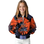 personalized virginia cavaliers burst splatter blue bomber jacket best selling