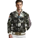 personalized virginia cavaliers camouflage skull camouflage varsity jacket best selling