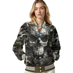 personalized virginia cavaliers camouflage skull camouflage varsity jacket best selling