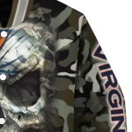 personalized virginia cavaliers camouflage skull camouflage varsity jacket best selling