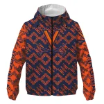 personalized virginia cavaliers trellis mesh blue windbreaker jacket best selling