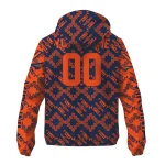 personalized virginia cavaliers trellis mesh blue windbreaker jacket best selling