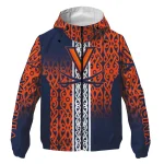 personalized virginia cavaliers tribal swirls blue windbreaker jacket best selling