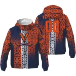 personalized virginia cavaliers tribal swirls blue windbreaker jacket best selling