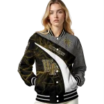 personalized wake forest demon deacons electric flash gold varsity jacket best selling