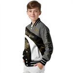 personalized wake forest demon deacons electric flash gold varsity jacket best selling